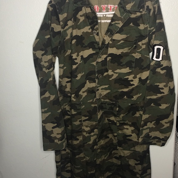 forever 21 camo jumpsuit